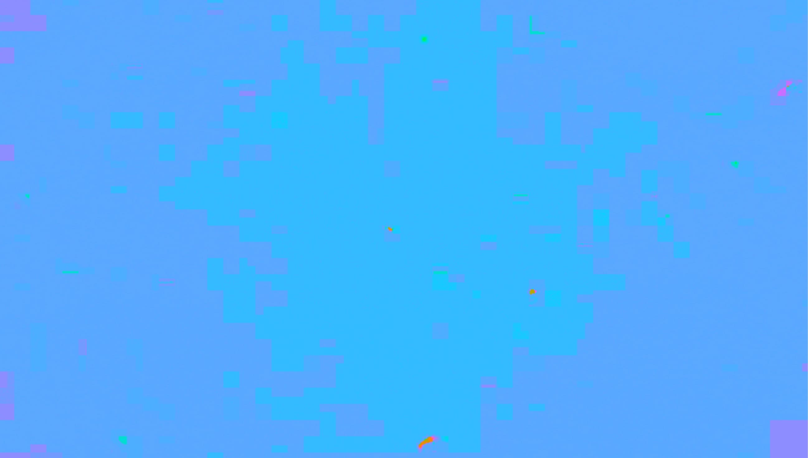 blue pixelated background