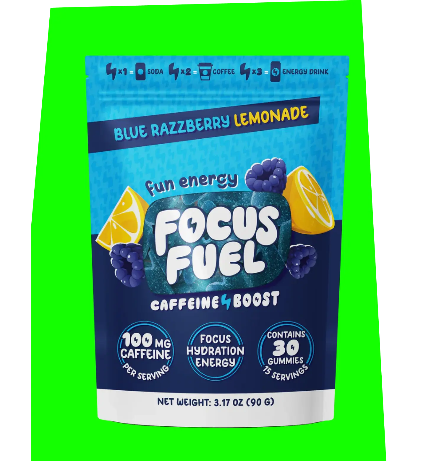 Blue Razzberry Lemonade Gummies